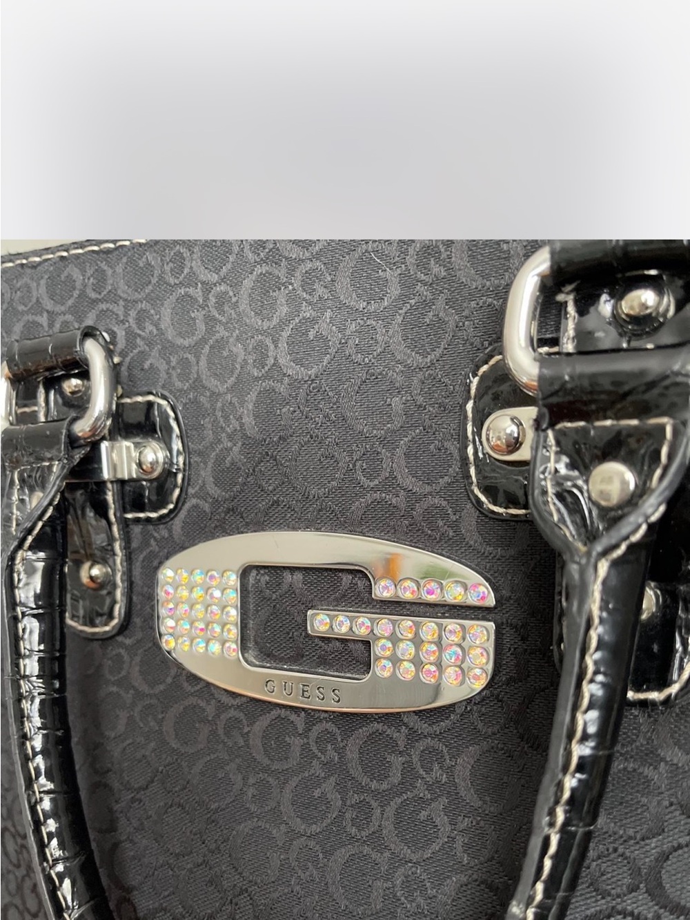 Y2K chunky guess tote - Picture 2 of 6